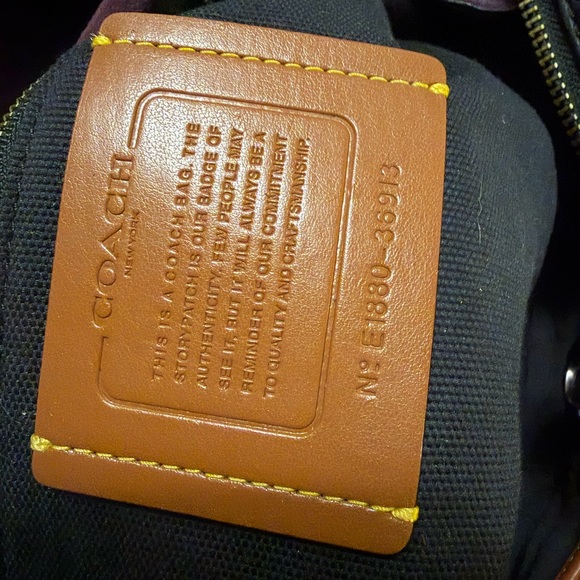 Coach Chelsea Champlain dreamer 34 satchel tattoo design. Limited edition. - Picture 8 of 17